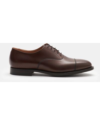 Crockett & Jones Oxford 'Connaught' - Braun