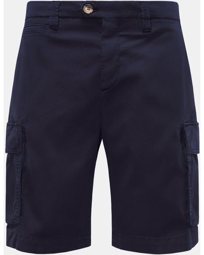 Brunello Cucinelli Cargo-Shorts - Blau