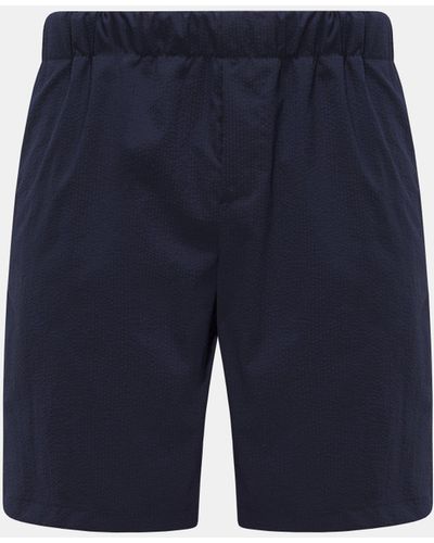 Cruna Seesucker Shorts 'Lido' - Blau