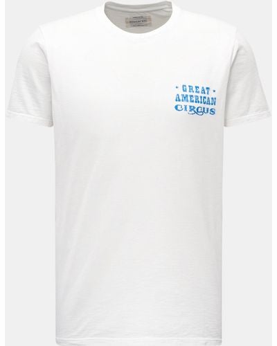 BOWERY NYC Rundhals-T-Shirt - Weiß