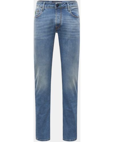 handpicked Jeans 'Ravello' graublau