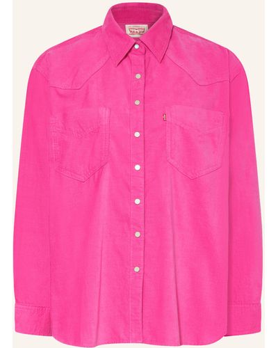 Levi's Hemdbluse DONOVAN aus Cord - Pink