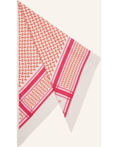 Lala Berlin Dreieckstuch aus Cashmere - Pink
