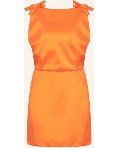 BERNADETTE Kleid KIM mit Cut-out - Orange