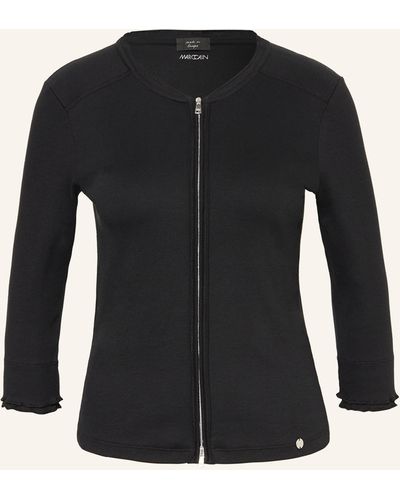 Marc Cain Strickjacke mit 3/4-Arm - Schwarz