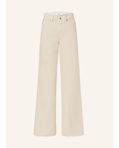 7 For All Mankind Bootcut-Hose LOTTA - Natur