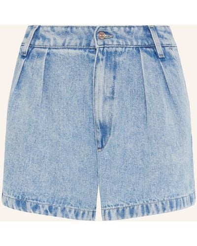 7 For All Mankind PLEATED Shorts - Blau