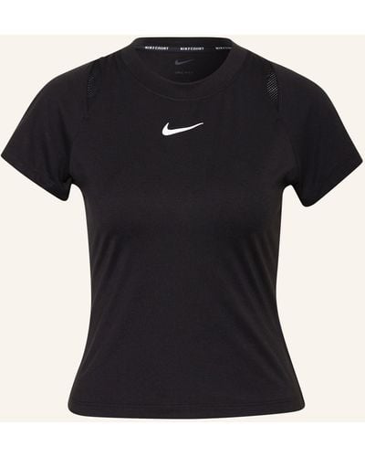Nike T-Shirt COURT ADVANTAGE DRI-FIT - Schwarz