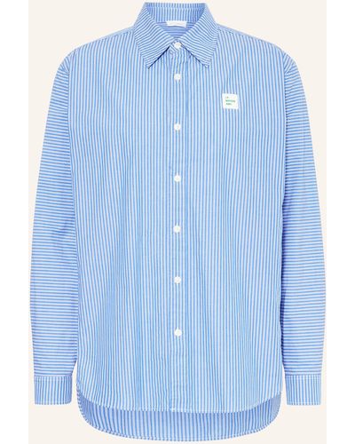 American Vintage Hemd ZATYBAY Comfort Fit - Blau