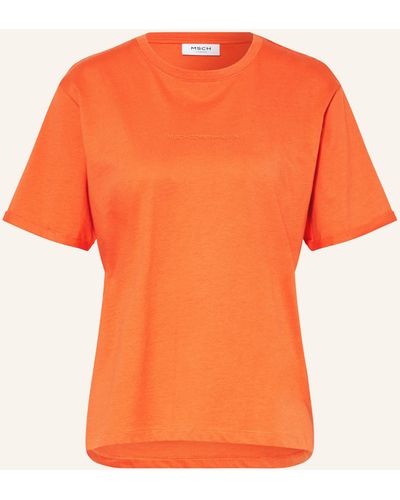 MSCH Copenhagen T-Shirt MSCHTERINA - Orange