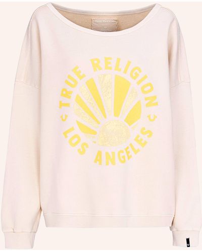 True Religion Sweatshirt MALIBU - Natur