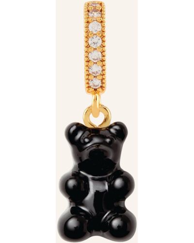 Crystal Haze Jewelry Anhänger BLACK NOSTALGIA BEAR by GLAMBOU - Natur