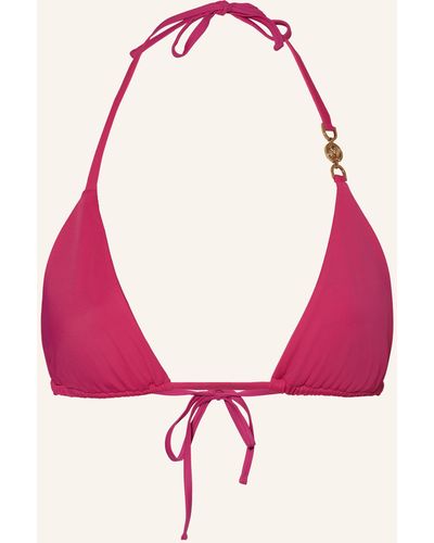 Versace Triangel-Bikini-Top - Pink