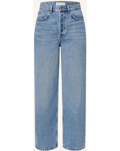 Gina Tricot Straight Jeans - Blau