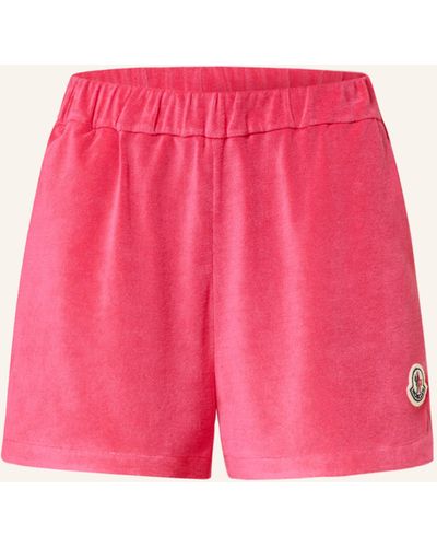 Moncler Frotteeshorts - Pink