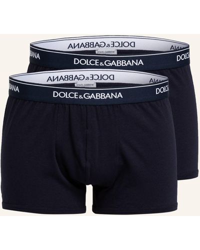 Dolce & Gabbana 2er-Pack Boxershorts - Blau