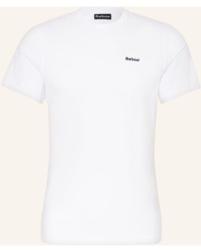 Barbour T-Shirt LANGDON - Natur