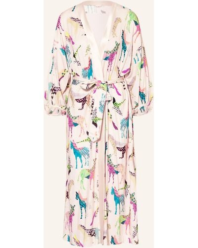 Mey Damen-Kimono Serie DEMY mit 3/4-Arm - Weiß