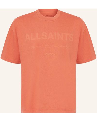 AllSaints Oversized-Shirt LASER - Orange