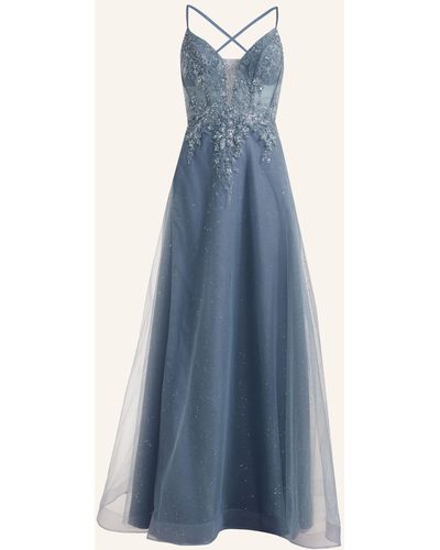 Unique Abendkleid DIAMOND NIGHT DRESS - Blau