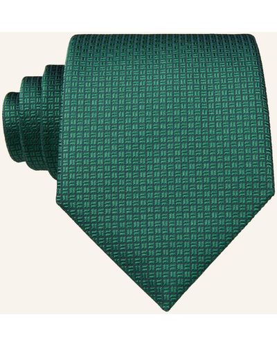 BOSS Krawatte mit Seide - Grün
