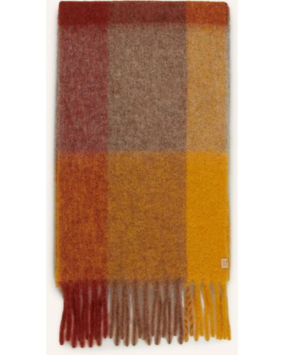 Woolrich Schal mit Alpaka - Orange