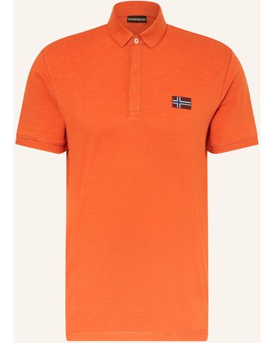 Napapijri Piqué-Poloshirt EBEA - Orange