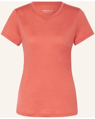 Devold T-Shirt EIKA MERINO 150 - Pink