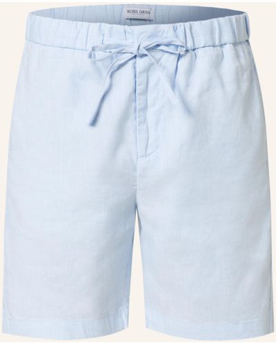 Frescobol Carioca Shorts mit Leinen - Blau