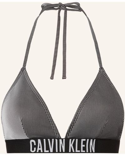 Calvin Klein Triangel-Bikini-Top INTENSE POWER - Schwarz