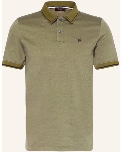 Ted Baker Jersey-Poloshirt HELTA Slim Fit - Grün