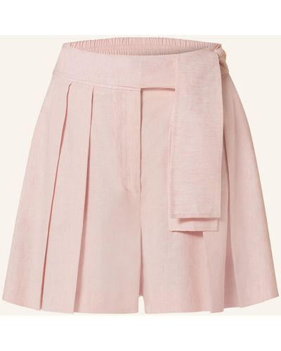 Claudie Pierlot Shorts mit Leinen - Pink
