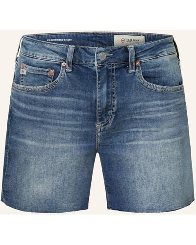 AG Jeans Jeansshorts EX BOYFRIEND - Blau