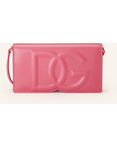 Dolce & Gabbana Clutch DG LOGO - Pink