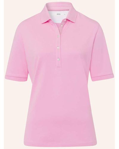 Brax Piqué-Poloshirt STYLE CLEO - Pink