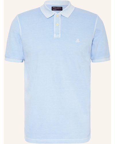 Marc O' Polo Piqué-Poloshirt Regular Fit - Blau