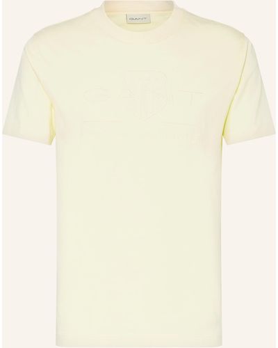 GANT T-Shirt - Natur