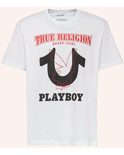 True Religion TShirt BUNNY X Playboy - Natur