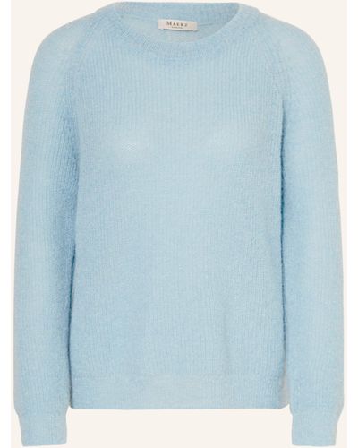 maerz muenchen Pullover mit Alpaka - Blau