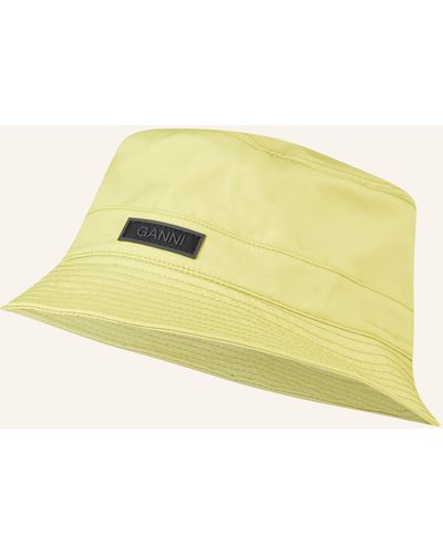 Ganni Bucket-Hat - Gelb
