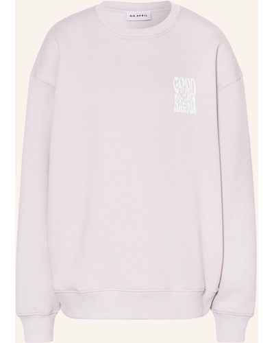Oh April Oversized-Sweatshirt GOOD KARMA CLUB - Pink