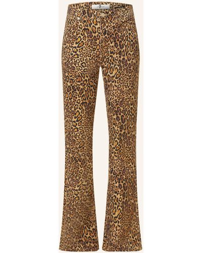 7 For All Mankind Flared Jeans ALI - Natur