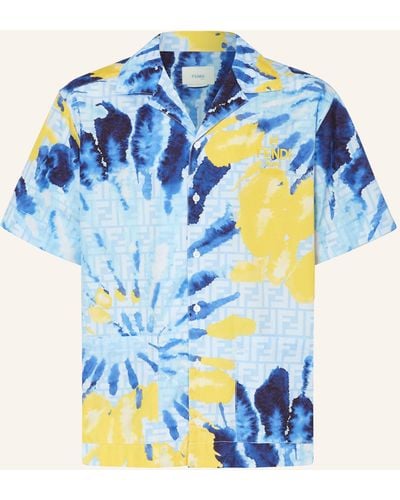 Fendi Resorthemd - Blau