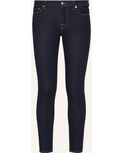 7 For All Mankind Jeans THE SKINNY CROP Skinny Fit - Blau