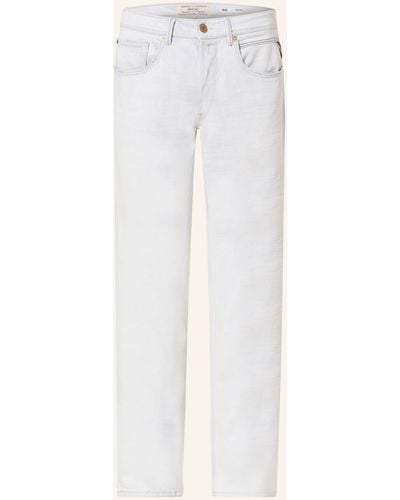 Replay Jeans Regular Slim Fit - Weiß