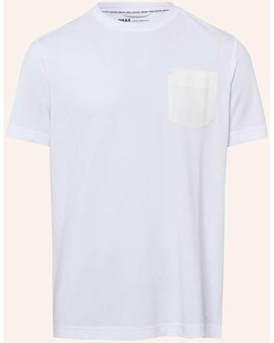 Brax T-Shirt STYLE TRENT - Weiß