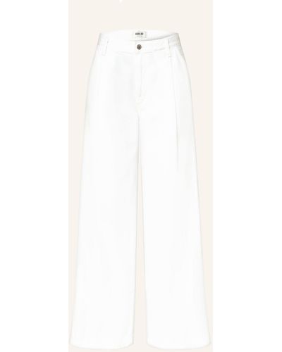 Agolde Straight Jeans ELLIS - Weiß