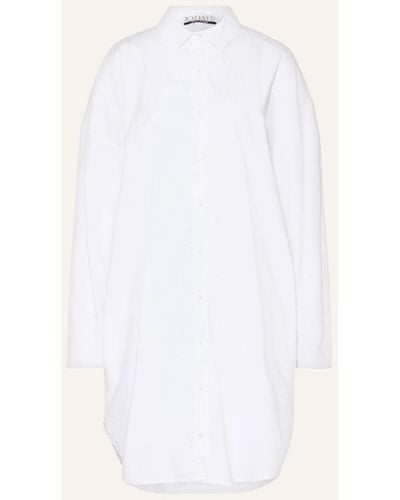 10Days Hemdblusenkleid - Weiß