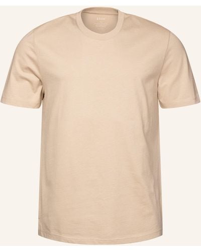 Eton Single-Jersey-T-Shirt - Natur