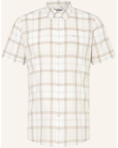 Barbour Oxfordhemd Tailored Fit - Natur